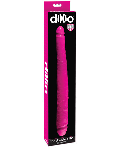Dillio 16" Double Dildo Pink