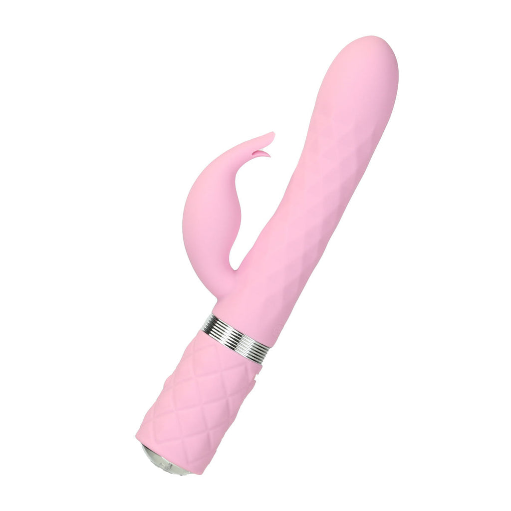 Pillow Talk Lively Rabbit Vibrator - Pink