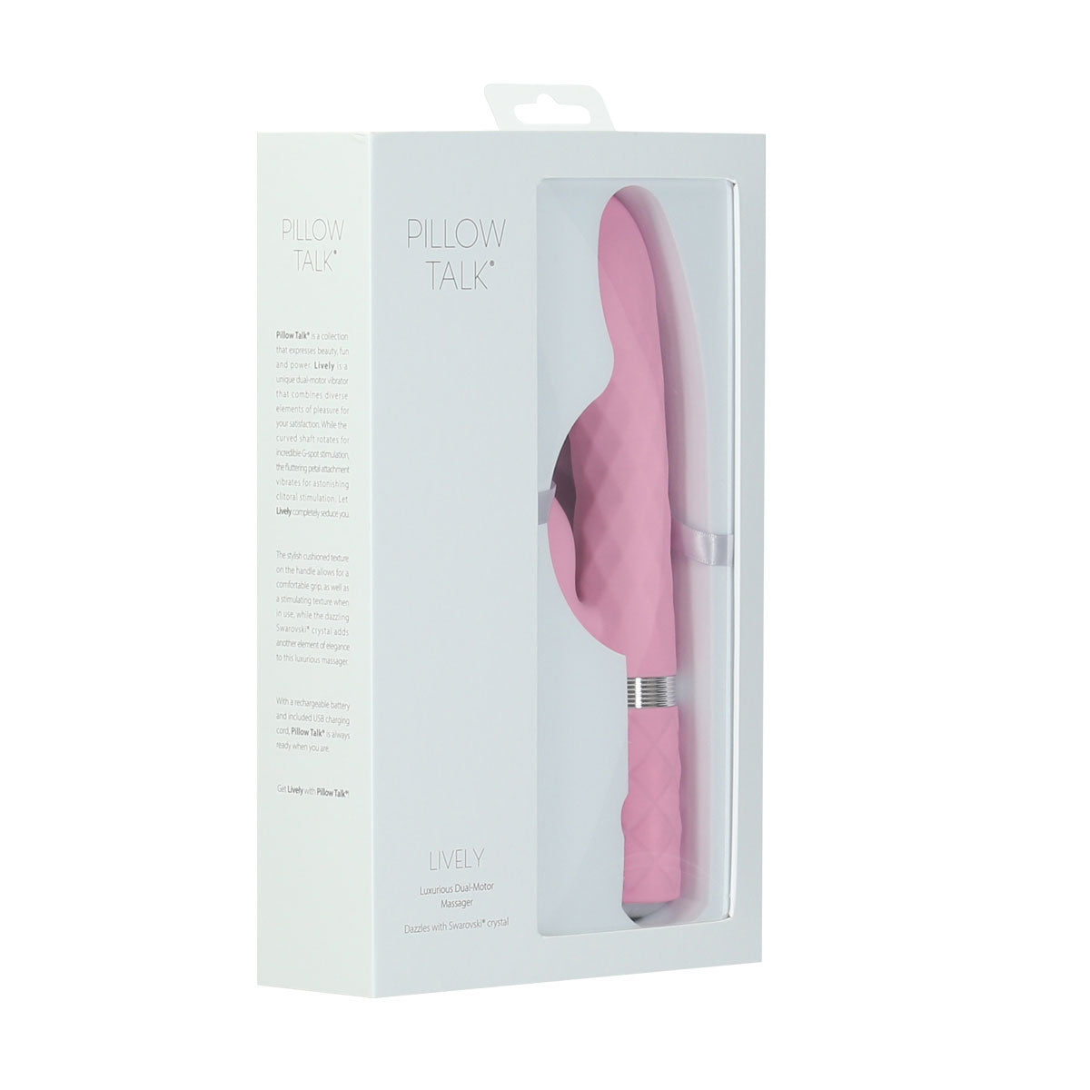 Pillow Talk Lively Rabbit Vibrator - Pink