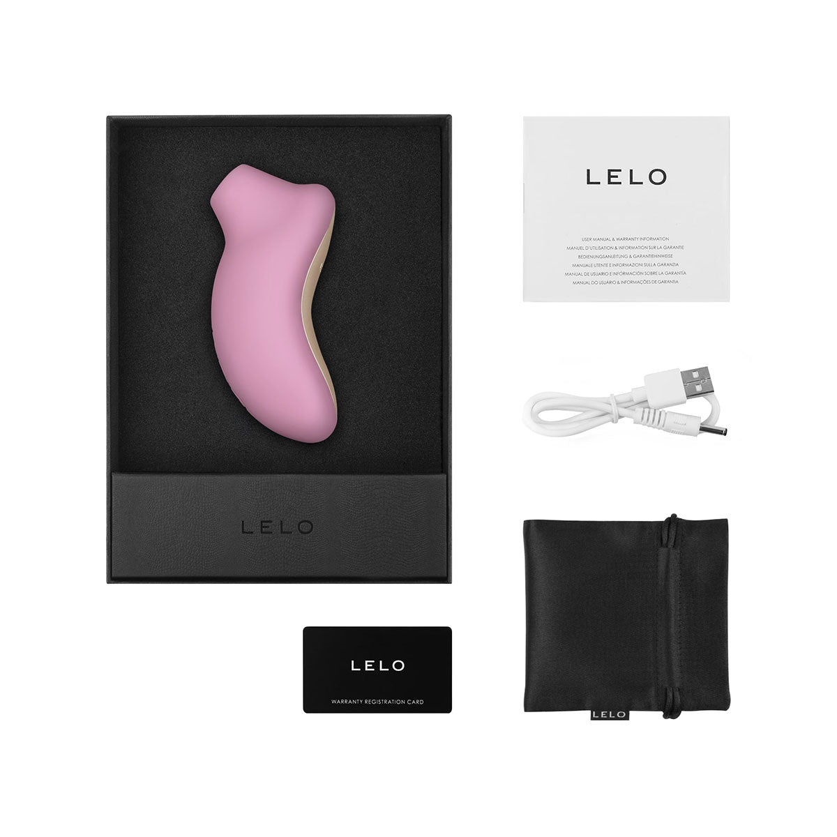 LELO Sona Clitoral Stimulator - Pink