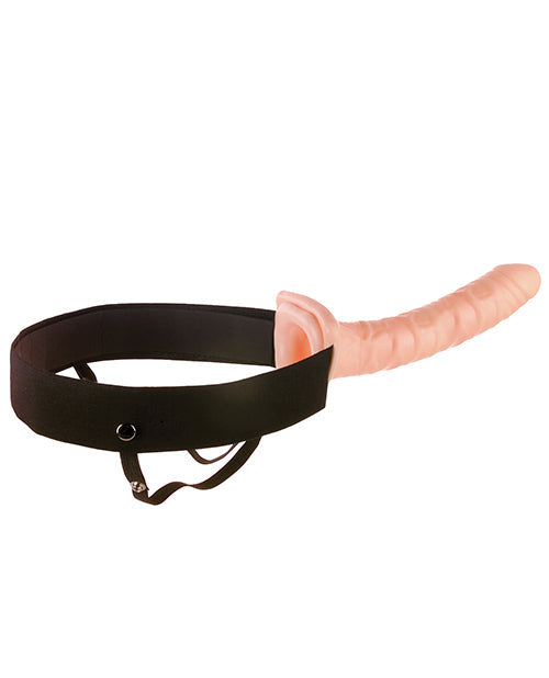 Fetish Fantasy Series 10" Hollow Strap On Flesh