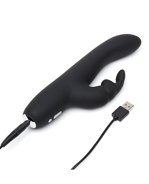 Fifty Shades - Greedy Girl Rechargeable Slimline Rabbit Vibrator