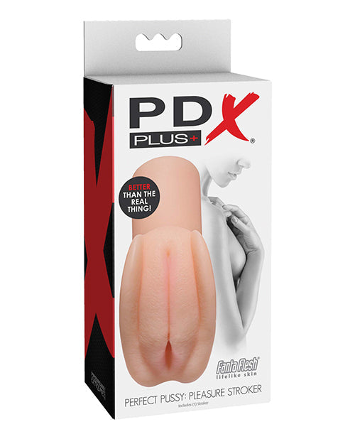 PDX Plus Perfect Pussy Stroker - Ivory