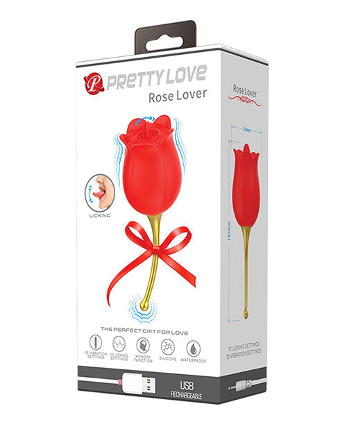 Licking Rose Lover Dual Ended - Rose