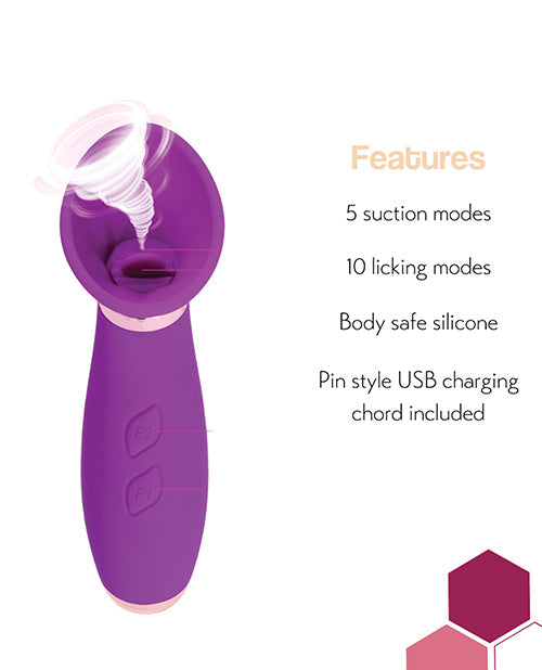 Seduction Sucking & Licking Clitoral Stimulator
