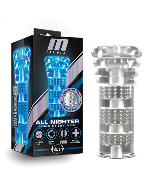 M For Men All Nighter Stroker - Clear