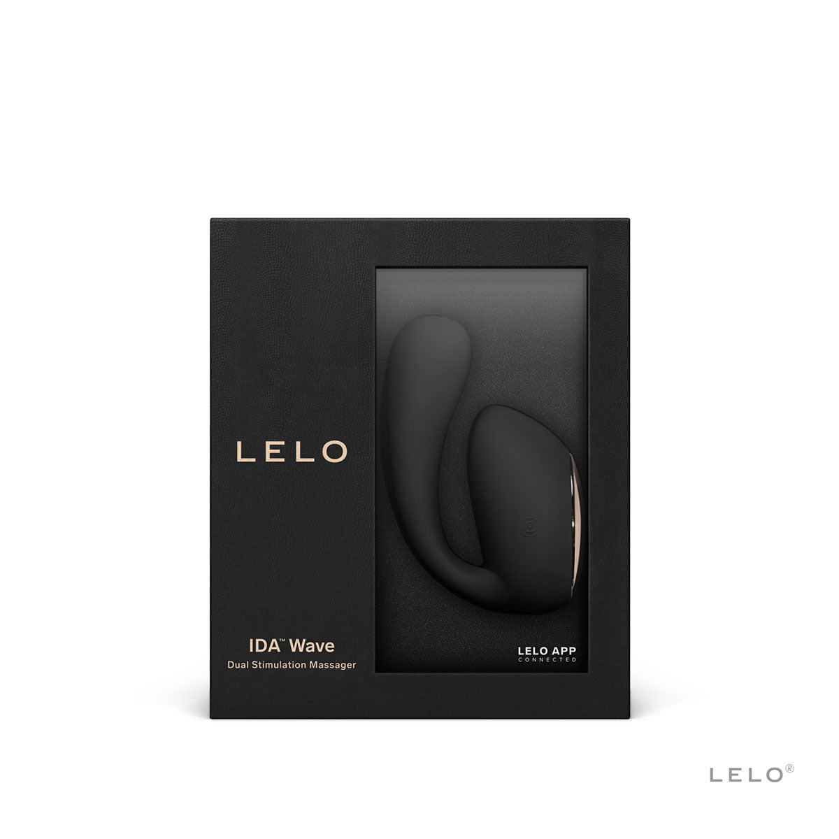 LELO Ida Wave Dual Vibrator - Black
