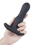 Agas Thrusting Butt Plug - Black