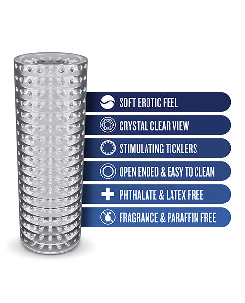 Blush Rize Strokez Male Stroker - Clear