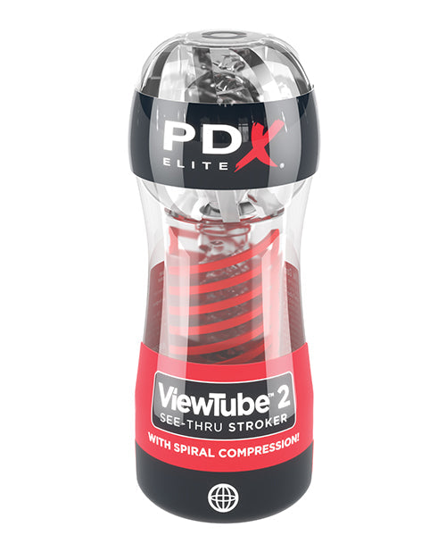 PDX Elite ViewTube 2 See-Through Stroker