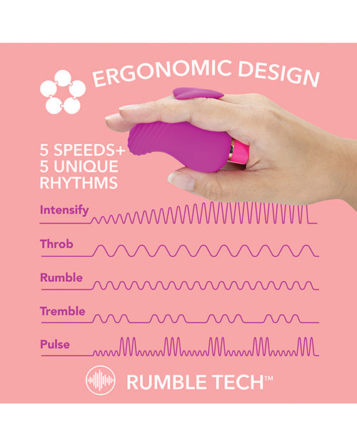 Blush Aria Erotic AF Mini Vibrator- Plum