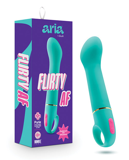 Blush Aria Flirty AF G-Spot Vibe - Teal