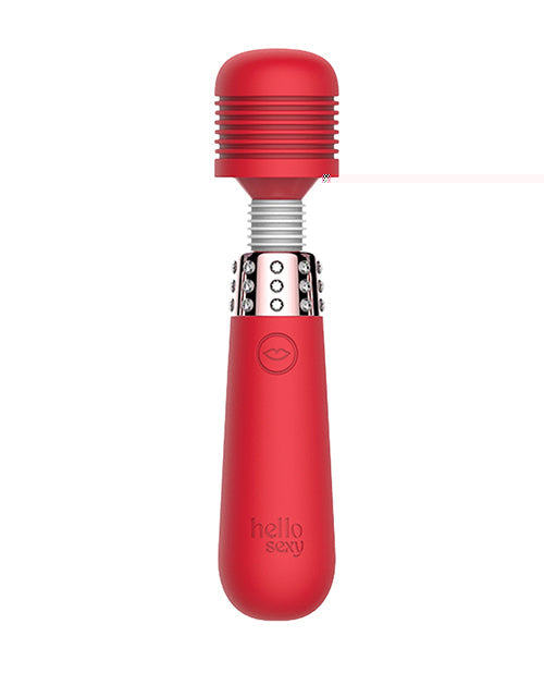 Bling Bling Wand Vibrator - Tiger Lily