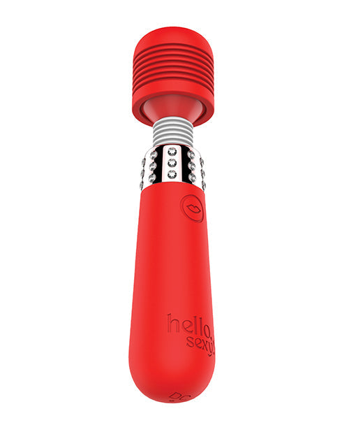 Bling Bling Wand Vibrator - Tiger Lily