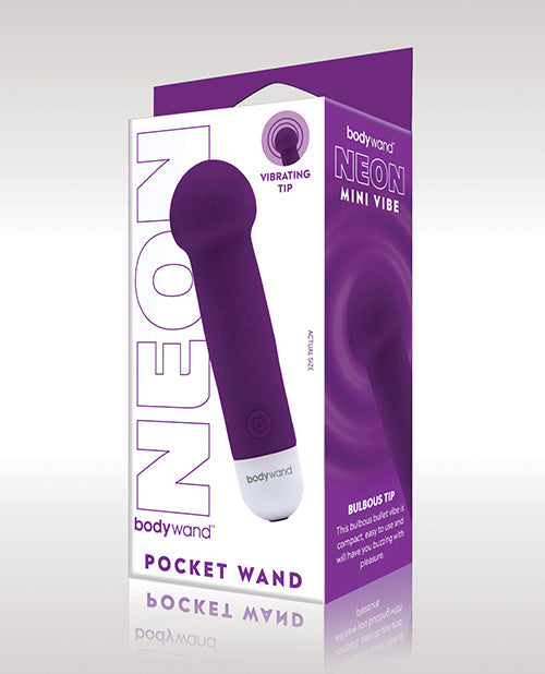 Bodywand Neon Mini Pocket Wand - Neon Purple