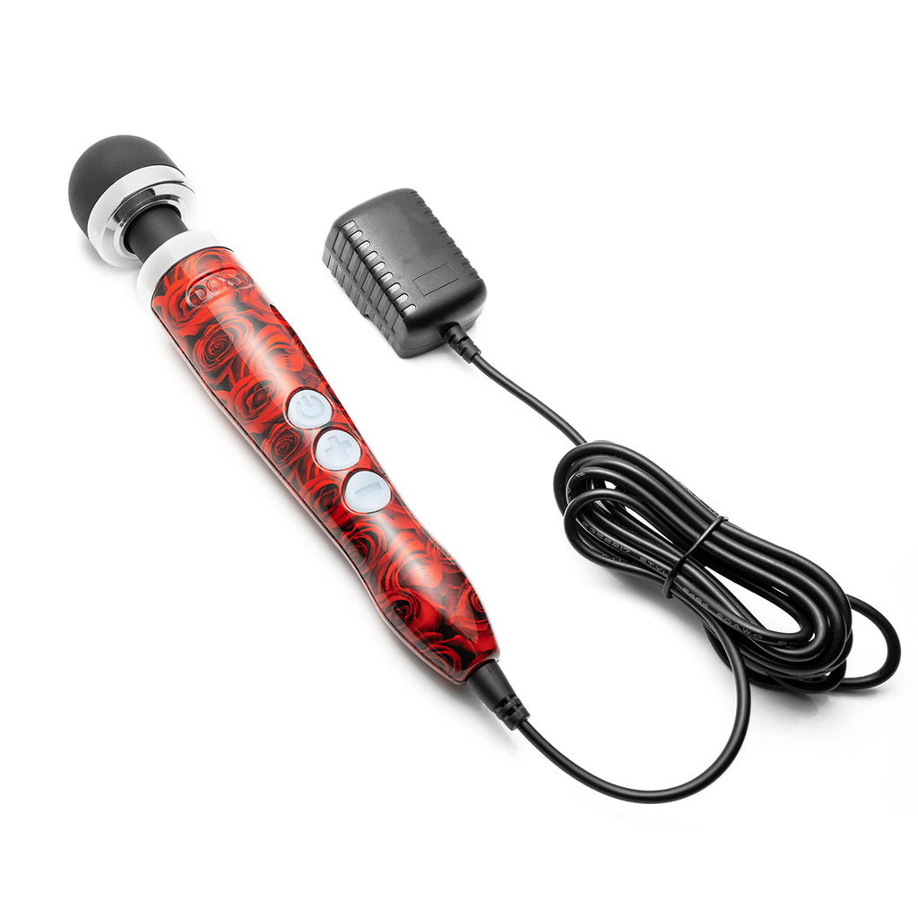 Doxy Die Cast 3 Compact Wand Vibrator - Roses