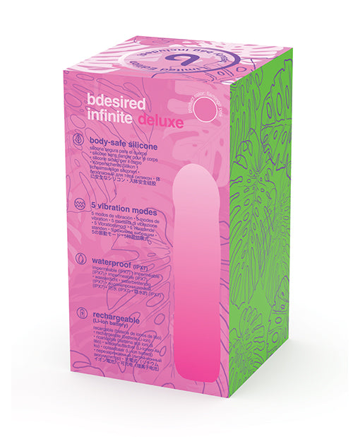 Bdesired Infinite Deluxe Limited Edition Massager - Pink