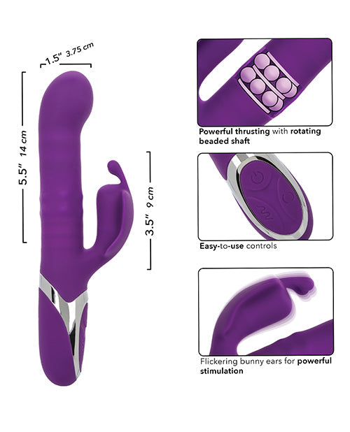 Enchanted Flutter Rabbit Vibrator - Purple
