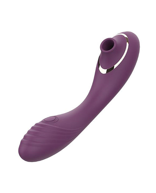 PRIVE Trinite 3 in One Medical Grade Silicone Vibrator Purple