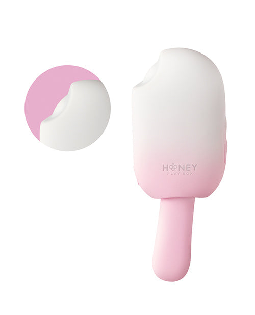 Bite Me Sucking, Tapping & Vibrating Cream Pop Vibrator