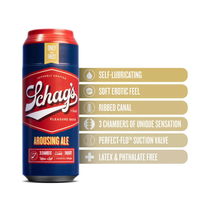 Blush Schag's Arousing Ale Stroker - Frosted