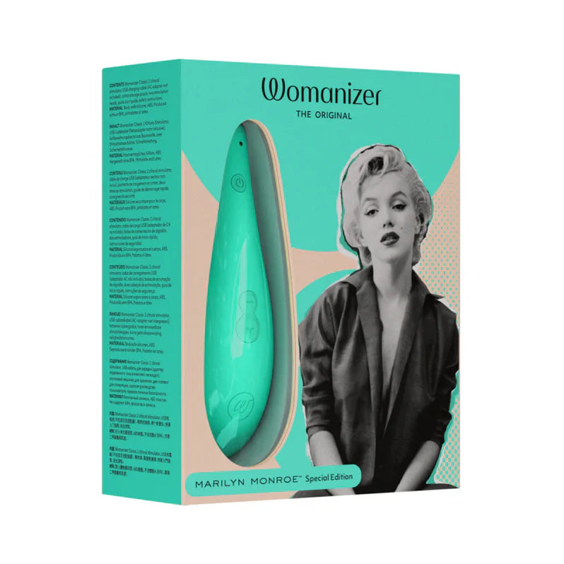 Womanizer x Marilyn Monroe Special Edition Classic 2 Clitoral Stimulator - Mint