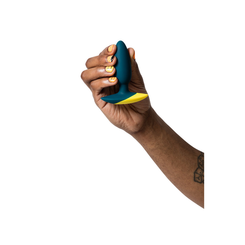 ROMP Bass Vibrating Anal Plug - Teal