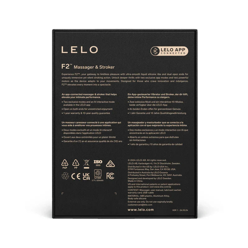 LELO F2S Massager & Male Stroker Teal