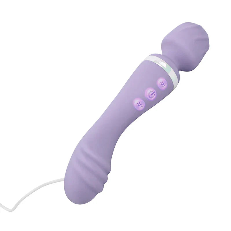 Adam & Eve Wand & Done Dual Ended Wand Vibrator