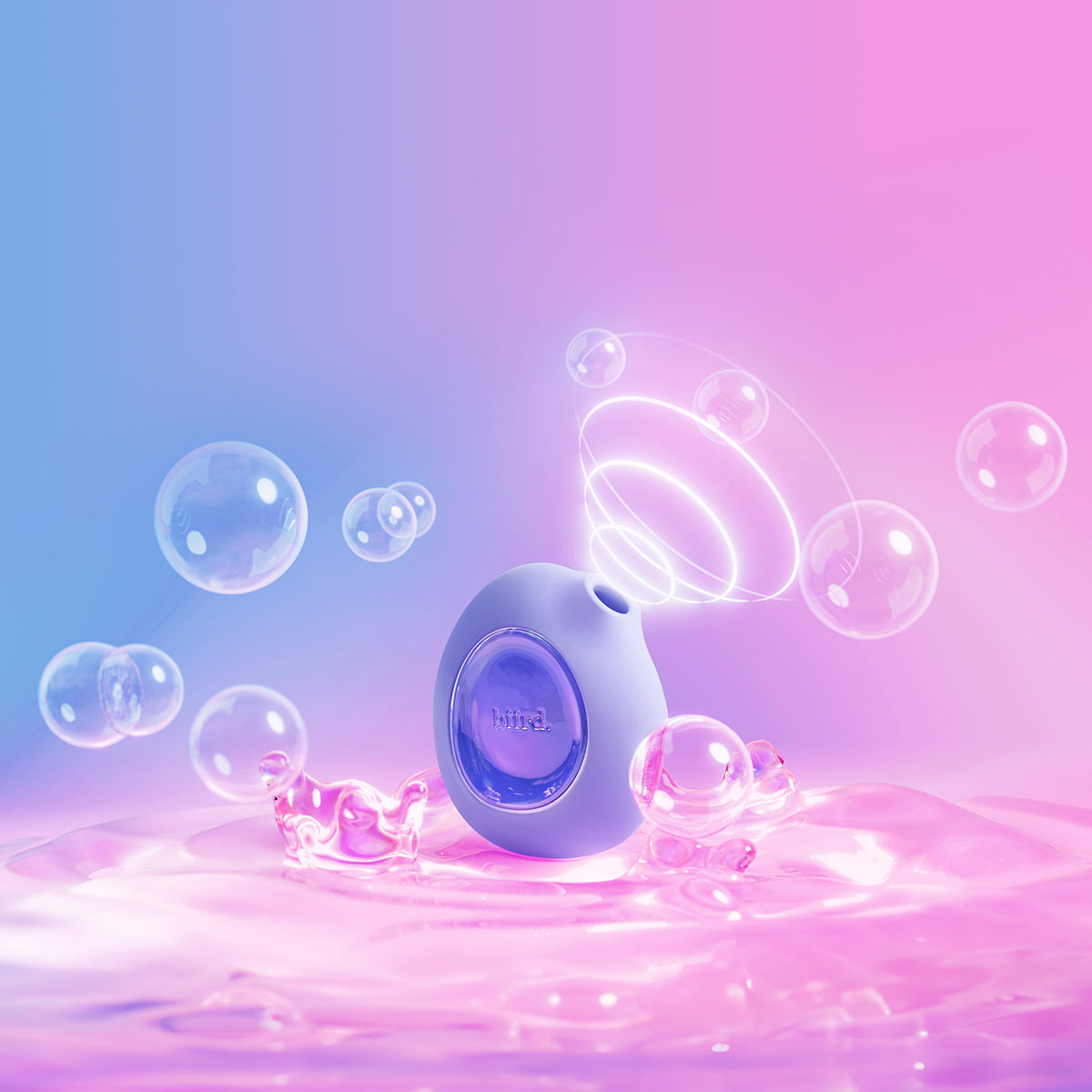 Biird Lumii Clitoral Suction Stimulator Lilac