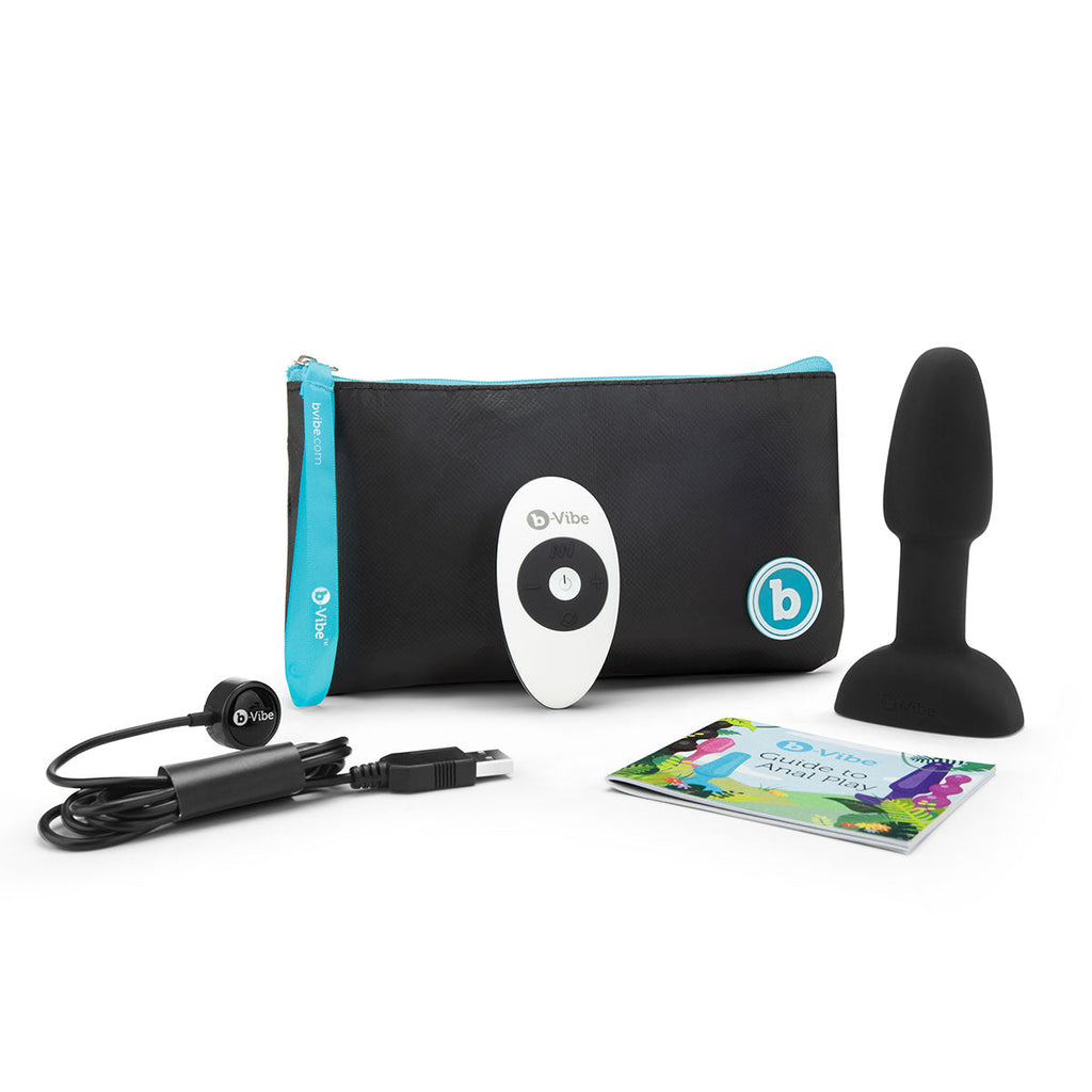 b-Vibe Petite Rimming Plug - Black