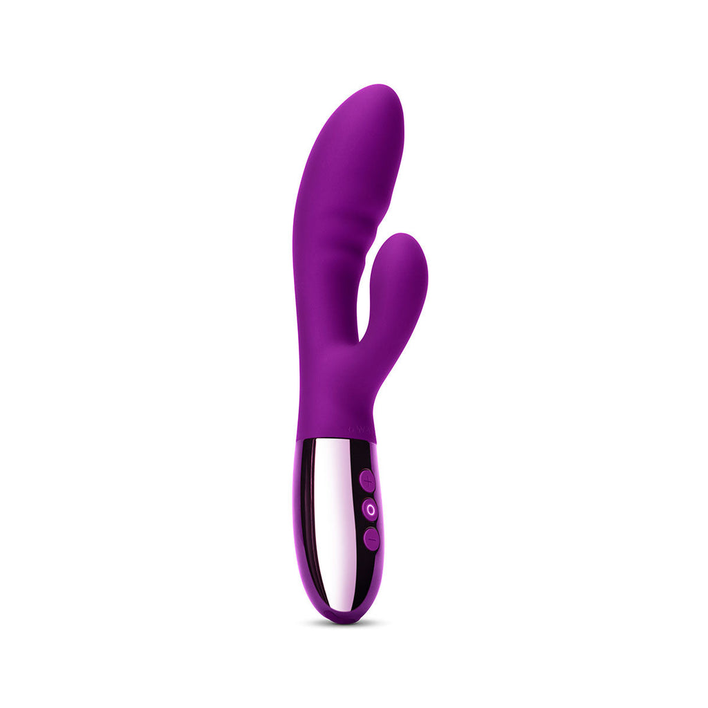 Le Wand Blend Rabbit Vibrator - Dark Cherry