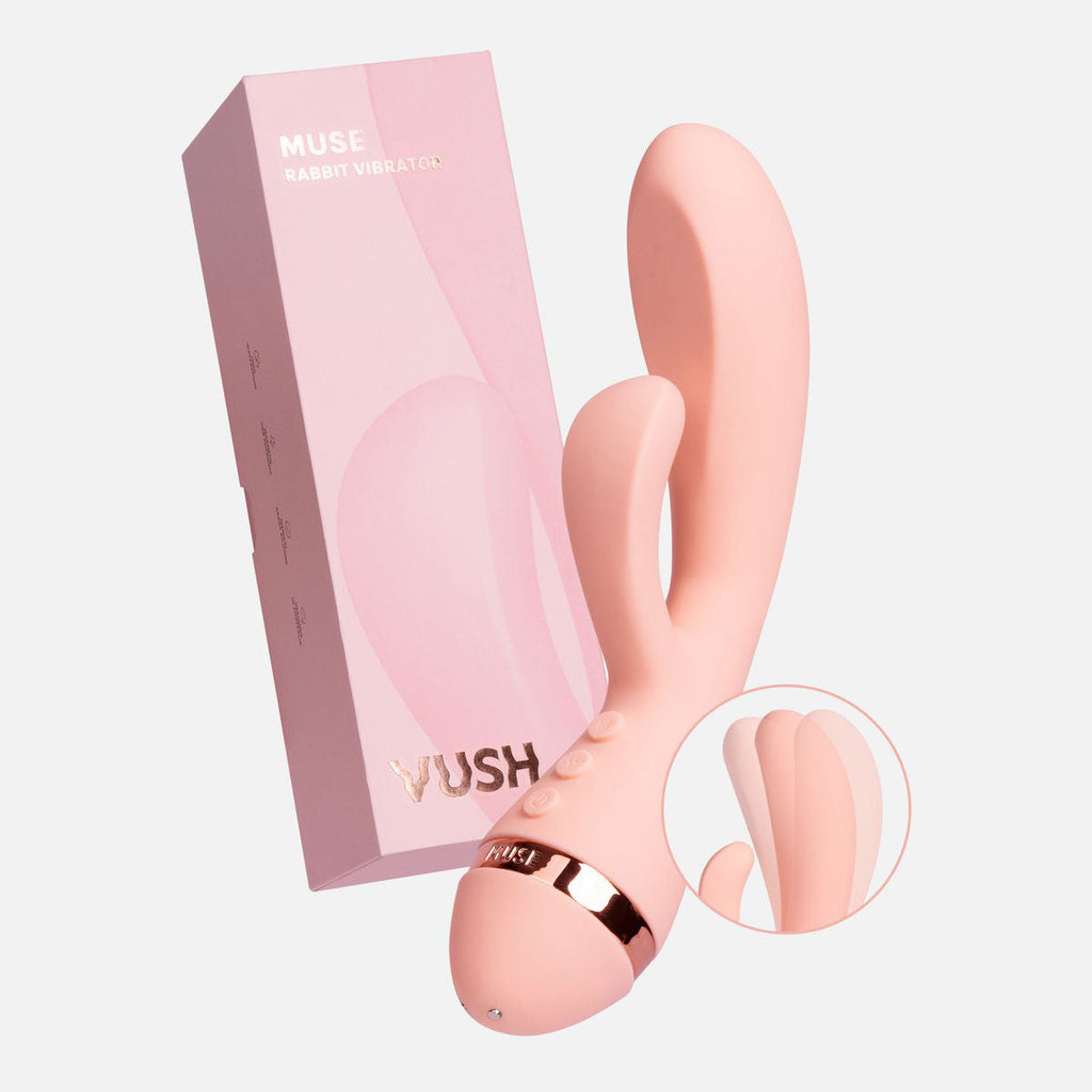 VUSH Muse Medical Grade Silicone Rabbit Vibrator