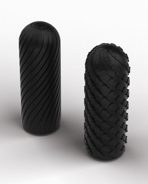 Arcwave Ghost Reversible CleanTech Silicone Stroker in Black