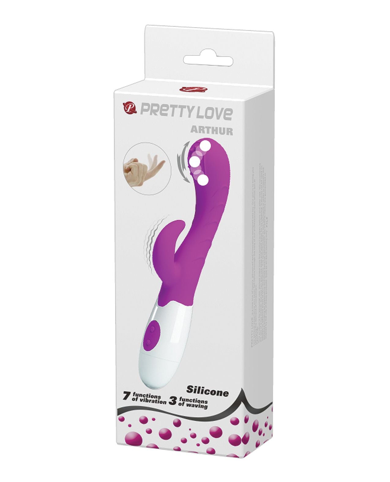 Arthur Come Hither Rabbit - Fuchsia