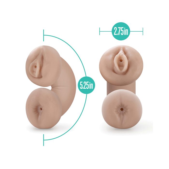 M For Men Soft And Wet Double Stroker  - Ivory