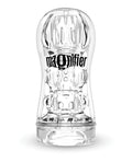 Soft And Wet Magnifier Self-Lubricating Stroker - Clear