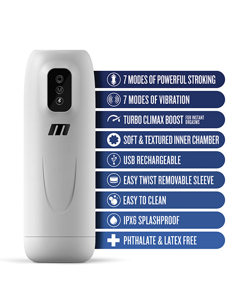M for Men Robo Bator Powered Vibrating Male Stroker
