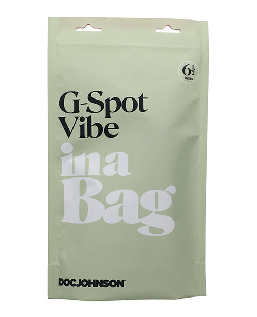 Doc Johnson Silicone G-Spot Vibe In A Bag