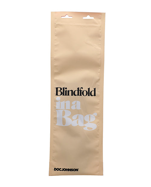 Doc Johnson Faux Leather Blindfold In A Bag