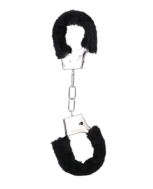 Doc Johnson Furry Handcuffs In A Bag