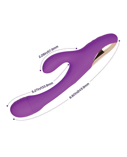 Bora Tapping G-Spot Rabbit Vibrator - Purple