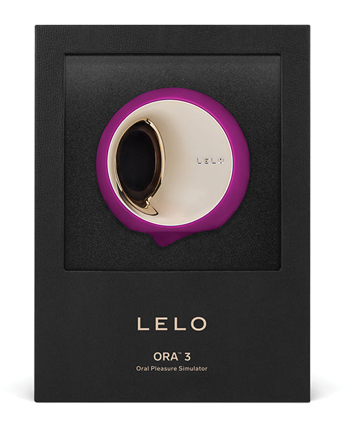 LELO Ora 3 Oral Sex Stimulator - Deep Rose