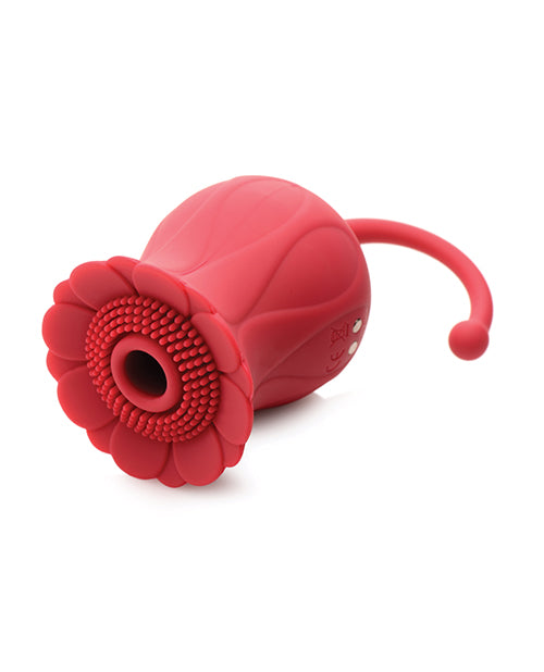 Inmi Bloomgasm Royalty Rose Textured Suction Vibe