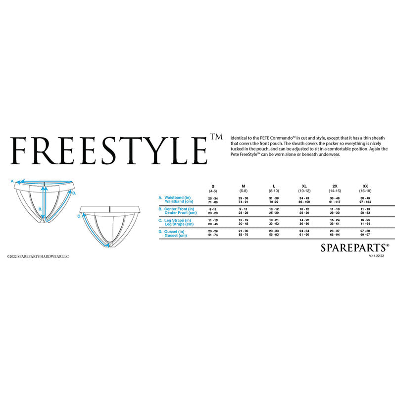 SpareParts Pete Freestyle - 3X