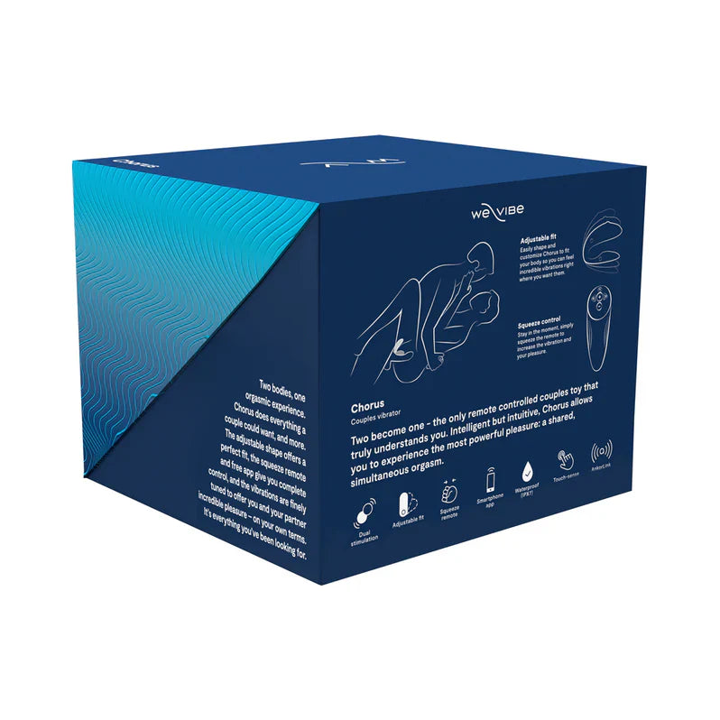 We-Vibe Chorus Couples Vibrator - Cosmic Blue