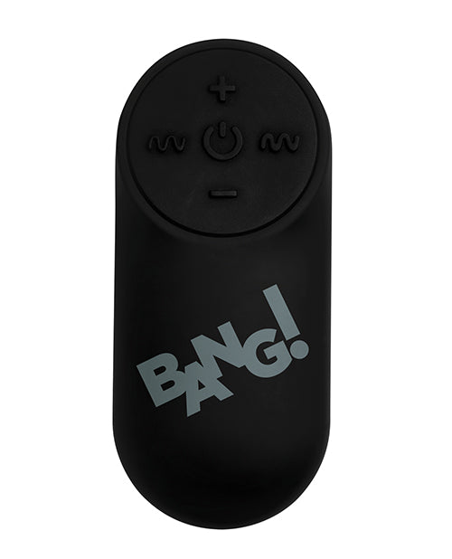 Bang! Remote Control Vibrating Bullet Blue