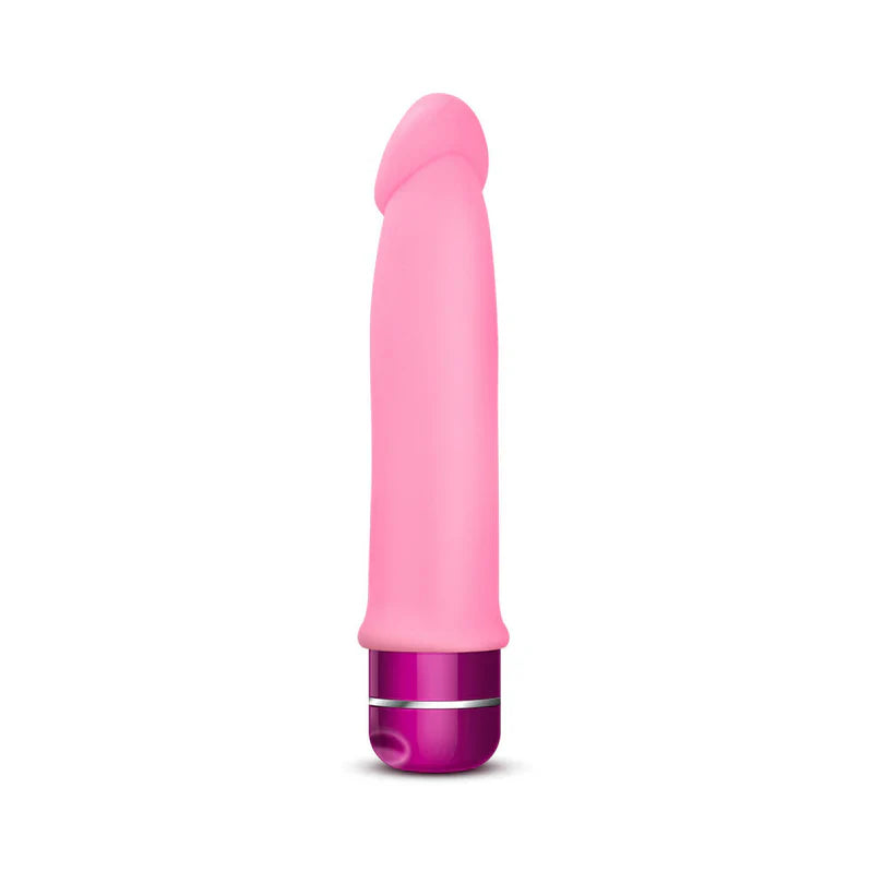 Luxe By Blush Purity Pink 7.5-Inch Vibrating Dildo