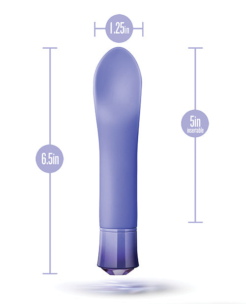Blush Oh My Gem Enrapture Warming Tongue Tickler Vibe Tanzanite