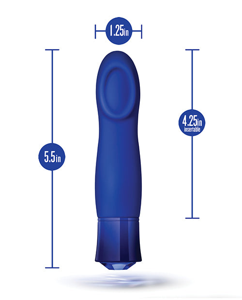 Blush Oh My Gem Mystery Warming G-Spot Vibe Sapphire